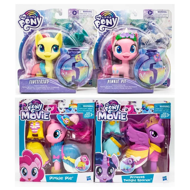 My Little Pony фигурка радуги тире Пинки Пирог сияющая Броня Спайк флуттерши принцесса кадас игрушка