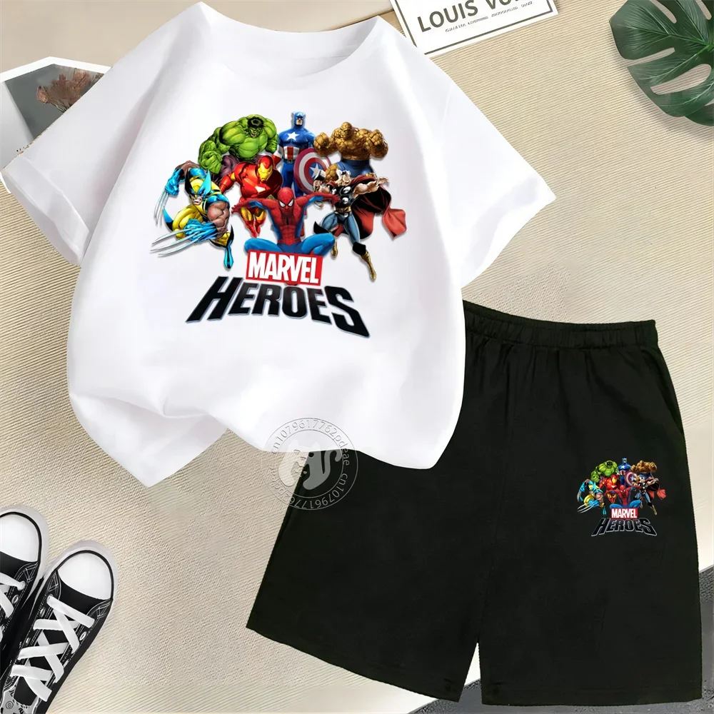 Superhéroe niños verano 100% одежда для маленьких мальчиков, одежда для малышей, одежда для малышей, комплект детских штанов, детская одежда, шорты для девочек