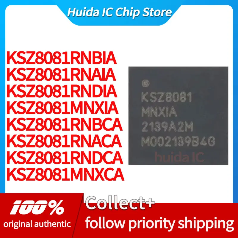 KSZ8081RNAIA KSZ8081RNDIA KSZ8081MNXIA KSZ8081RNBCA KSZ8081RNACA KSZ8081RNDCA KSZ8081MNXCA Оценочная плата KSZ8081RNBIA