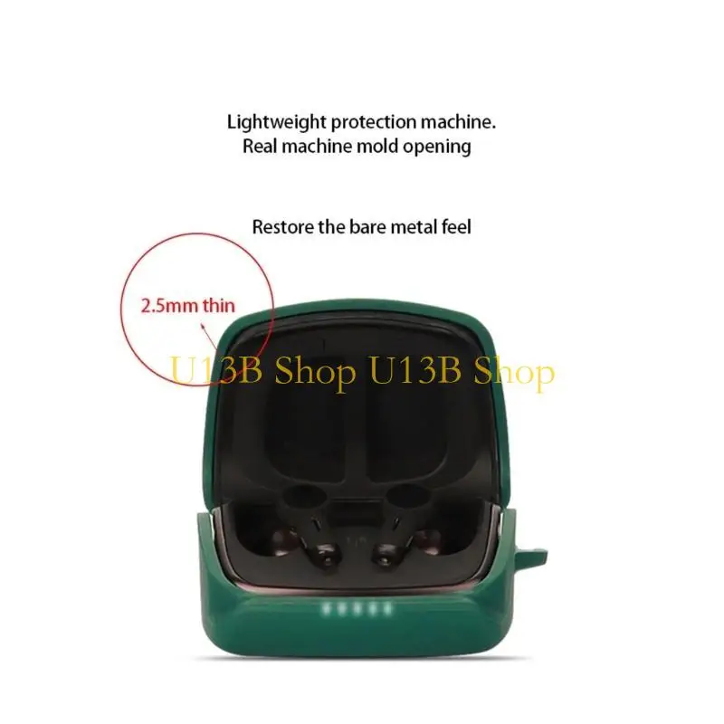 Фото Защитный корпус для переноски U13B для ATH TWX9 Dustproase Protectors Postable Carging Box Крышка с антискрапением №5