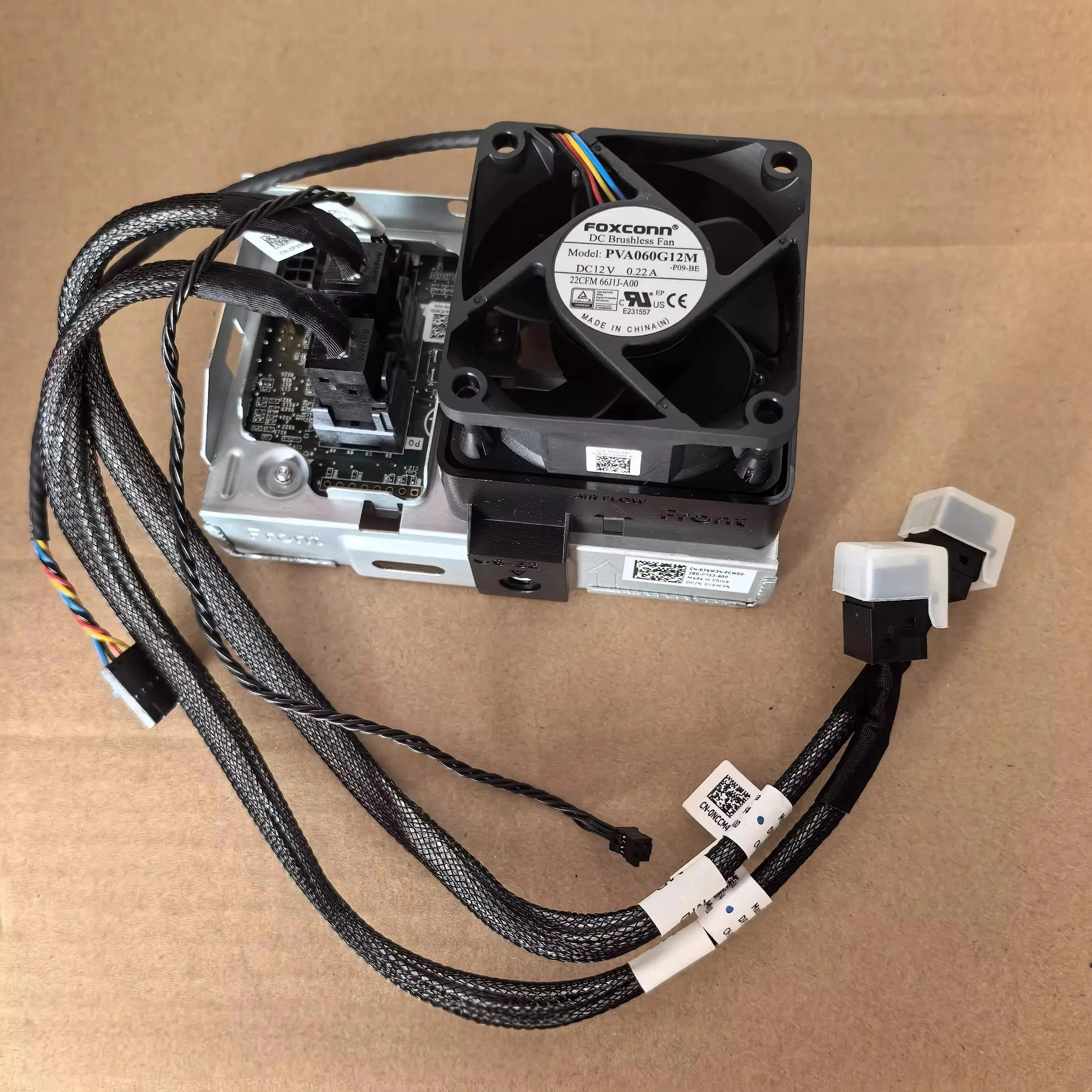 76W3N FV7F4 PowerEdge T7920 NVME U.2 Объединительная плата жесткого диска с кабелем