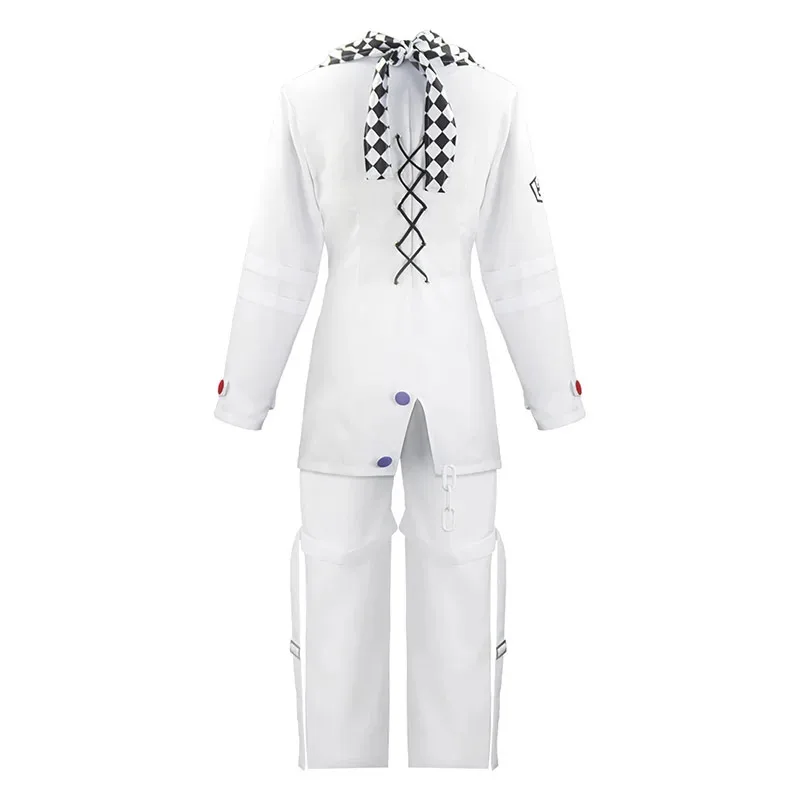 Silisili AKokichi Oma Косплей Костюм Парик Аниме Danganronpa V3 Ouma Костюм Плащ Шляпа Женщины Мужчины Хэллоуин Карнавал Часть 2025 ☆   Новый