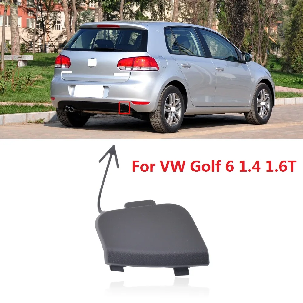 CAPQX для VW Golf 6 1.4 1.6T задний бампер фаркоп крышка тяговая крышка буксировочная крышка пластина отделка прицепа корпус гарнир корпус капот