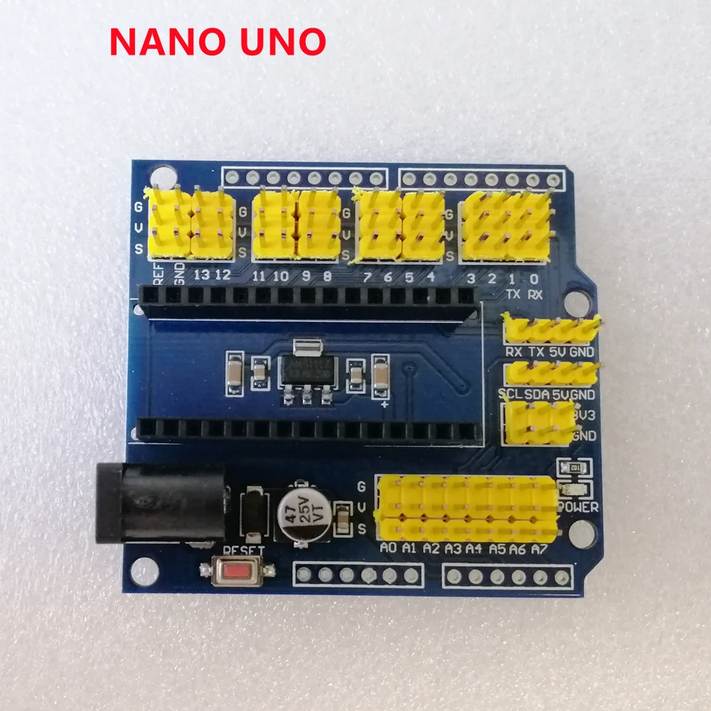 Плата управления NANO UNO 3,0, плата управления grbl, совместимая с arduino cnc shield v4 IO для AVR ATMEGA328P Nano v3