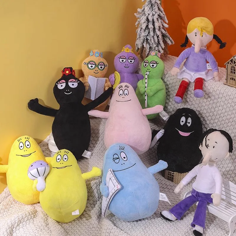 22-31 см Barbapapa, плюшевые игрушки, одежда для мягких кукол, аксессуары, плюшевая игрушка для маленьких детей, удобные мягкие подарочные игрушки