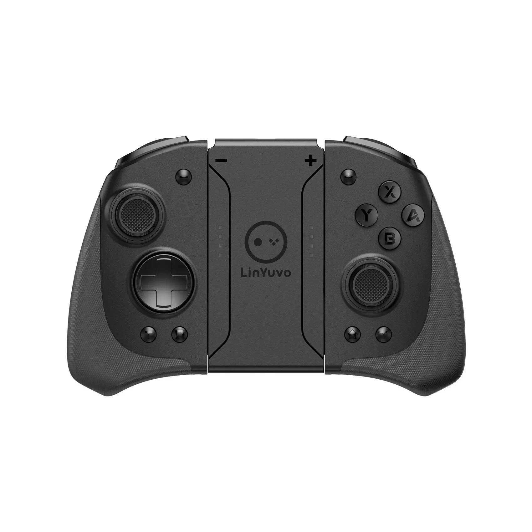 Фото Беспроводной джойстик LinYuvo для джойстика Switch/Lite/Oled, 8-цветный светодиодный светильник, программируемая турбо-макропрограммирование №5