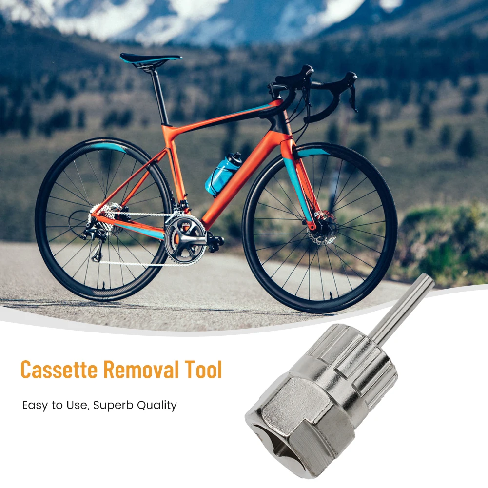 Фото Инструмент для снятия кассеты велосипеда для-Shimano для-SRAM, маховик, свободное колесо, замок, инструменты для ремонта велосипеда, инструмент для обслуживания №5