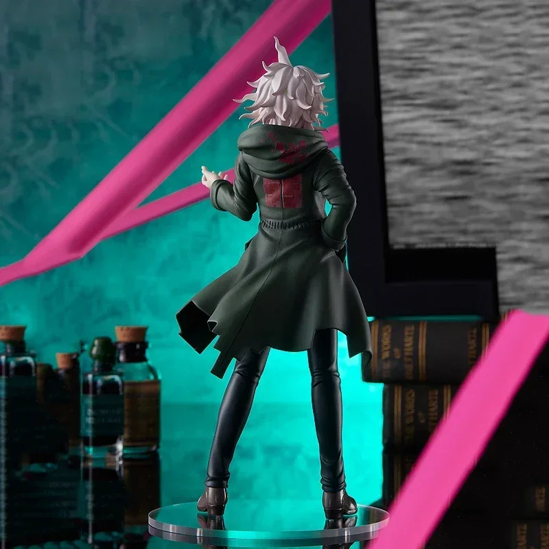 Фото Оригинальная хорошая улыбка GSC POP UP Danganronpa Nagito Komaeda, аниме, экшн-фигурка, мультяшная коллекционная модель, орнамент, игрушки, подарки №4