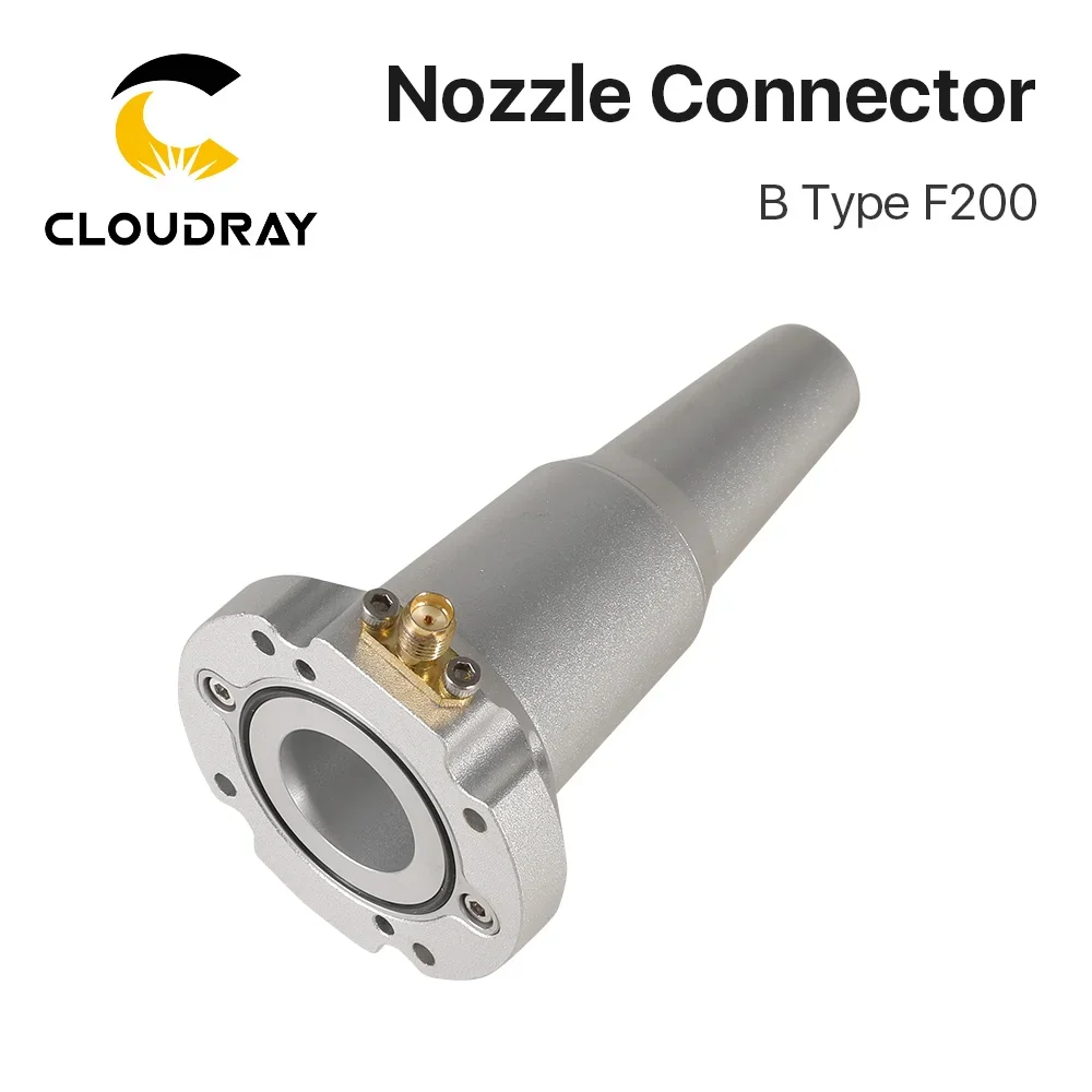 Фото Разъем для оптоволоконного лазерного сопла Cloudray 3D Type B для лазерной головки BM109 №2