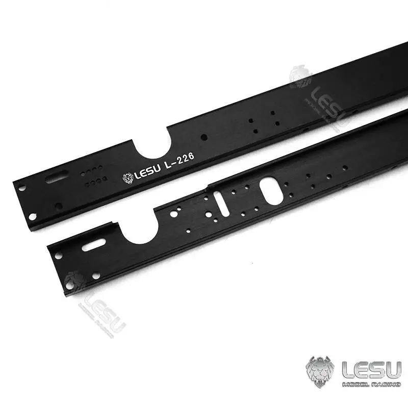Модель грузовика LESU 1/14, модель слюдяной король 6*6, шасси, балка из алюминиевого сплава, брикет, модифицированный автомобиль