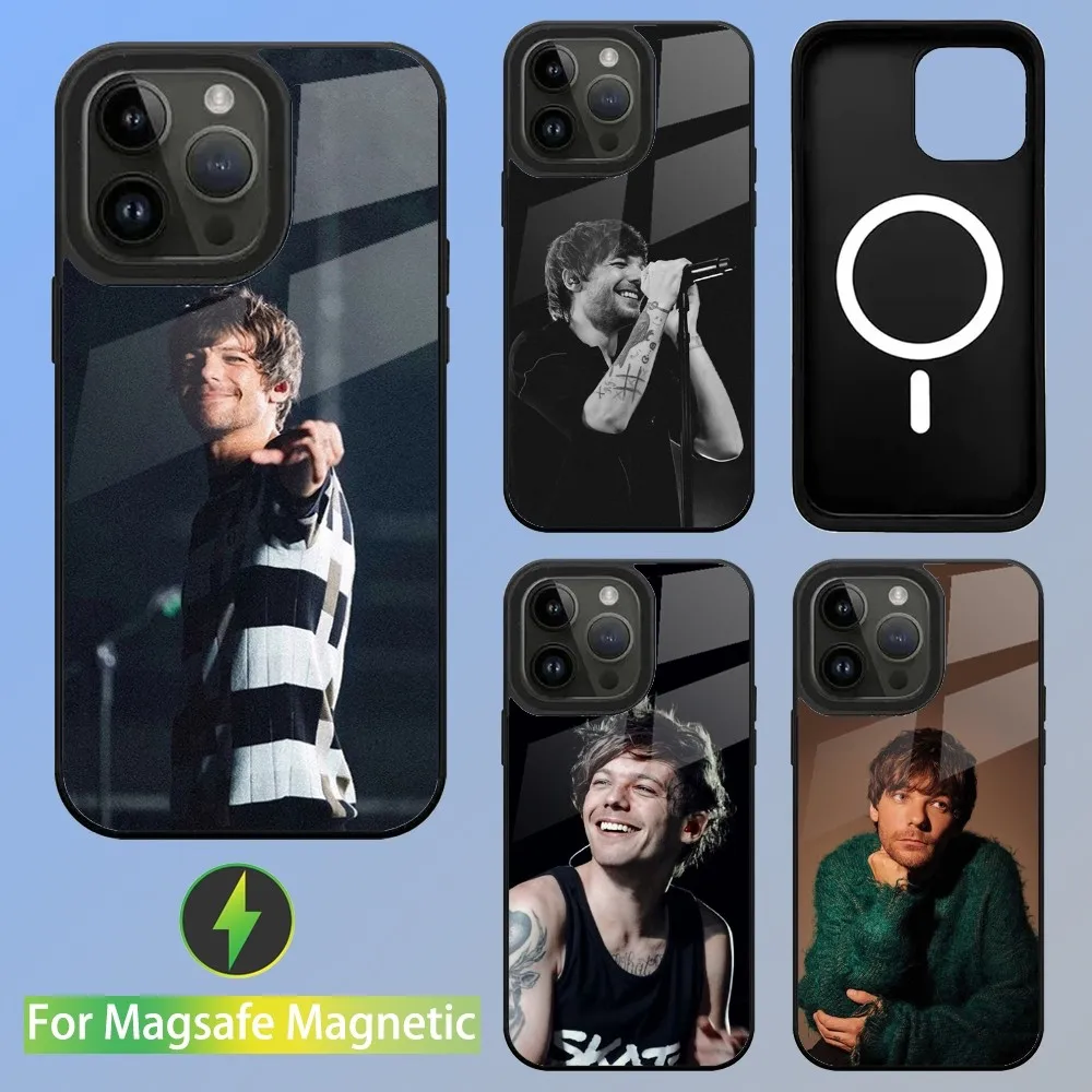 Чехол для телефона L-Louis William T-tomlinson для iPhone 15,14,13,12,11, Plus, Pro, Max Mini Magsafe с магнитной беспроводной зарядкой