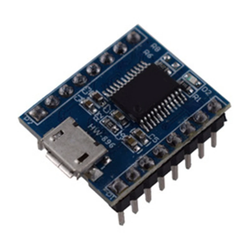 Голосовой модуль JQ6500 напряжением 3,5–5 В с портом Micro USB поддерживает драйвер карты Tf