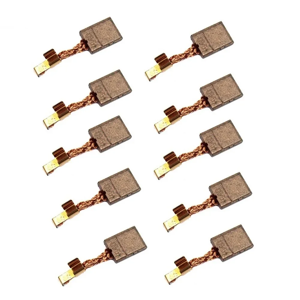 10 шт. угольная щетка 3x10x13,5 мм для CB440 CB448 CB436 195021 -6 194427 -5 194159 -4 BTS130RFE DHP446RFE DCPB16 Аккумуляторная дрель