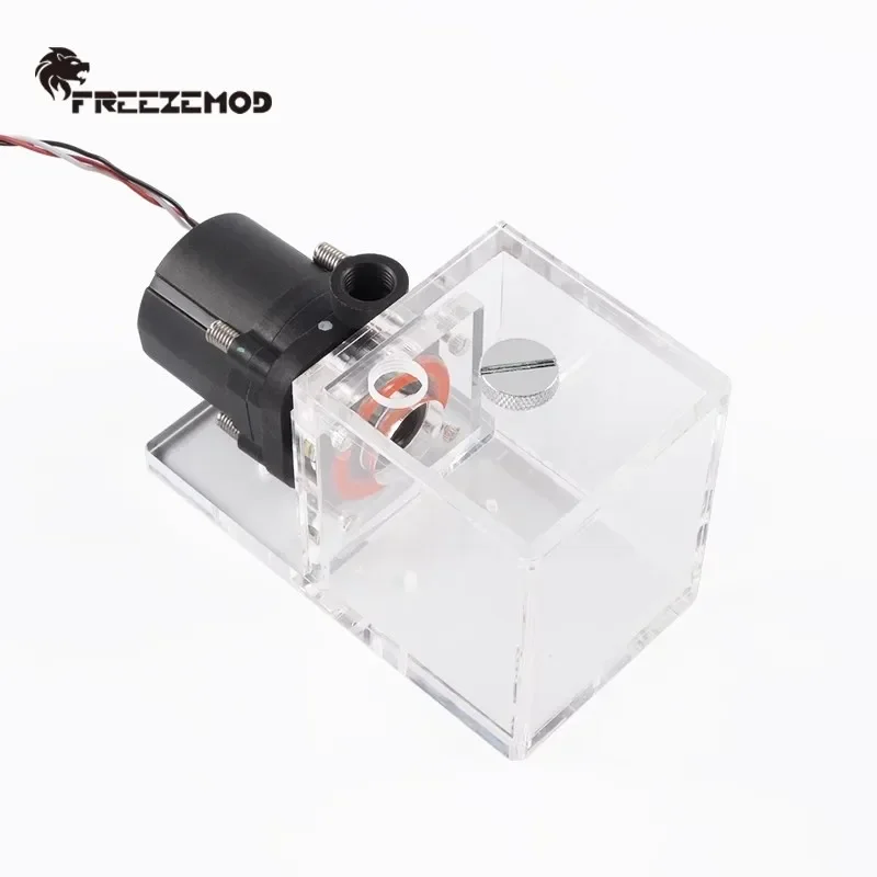 Фото FREEZEMOD PC Интегрированный резервуар для циркуляционного водяного насоса, индивидуальная система здания 12 В-24 В, 9-метровая головка, расход 700 л/ч PUB-KZ600 №2