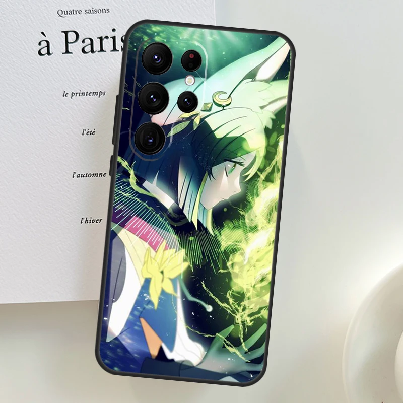 Фото Чехол для телефона Genshin Impact Tignari для Samsung Galaxy S25 Ultra S9 S10 S20 S22 S21 Plus S23 FE S24 Ultra Cover Shell №3