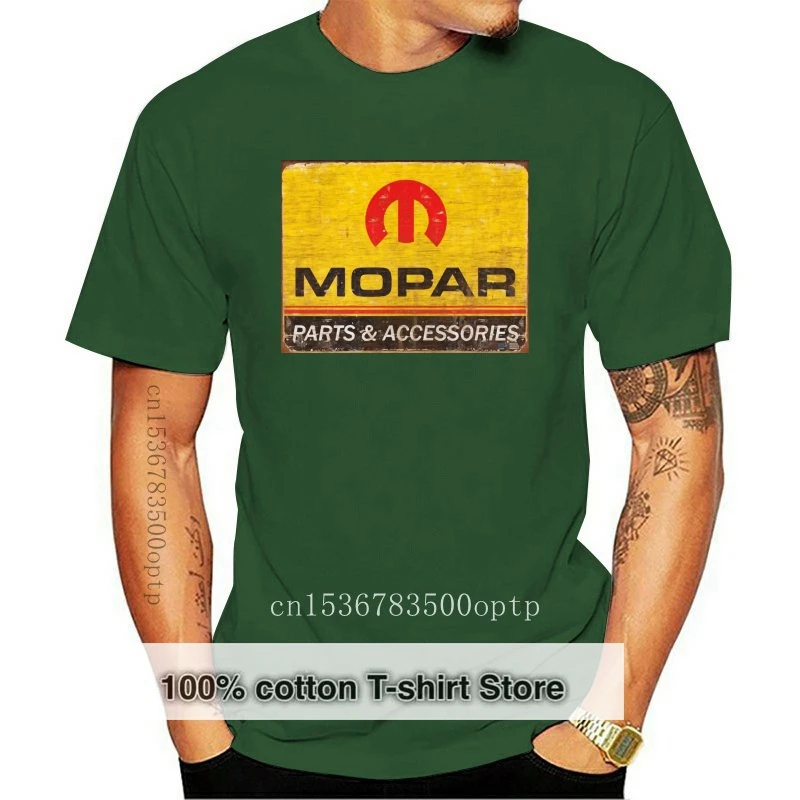 Новинка 2020, хлопковая Футболка Mopar IV-Graphic, хлопковая Футболка с рисунком, модная футболка с коротким рукавом