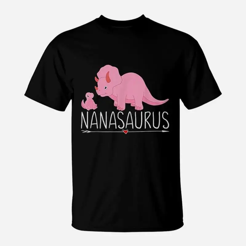 Nanasaurus Nana Saurus Dino розовый динозавр с футболкой Babysaurus аниме вещи аниме рубашка мужская одежда