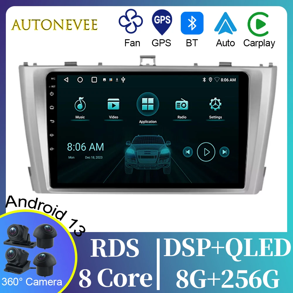 Автомагнитола 2DIN для Toyota Avensis T27 2009-2015 с Wi-Fi и GPS-навигацией