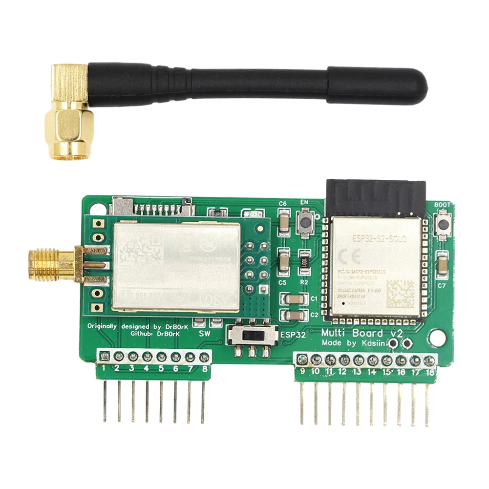 Фото Макетная плата для Wi-Fi мультиплаты NRF24 + ESP32, макетная плата для замены оригинального переключателя Dip, 1 шт. №5