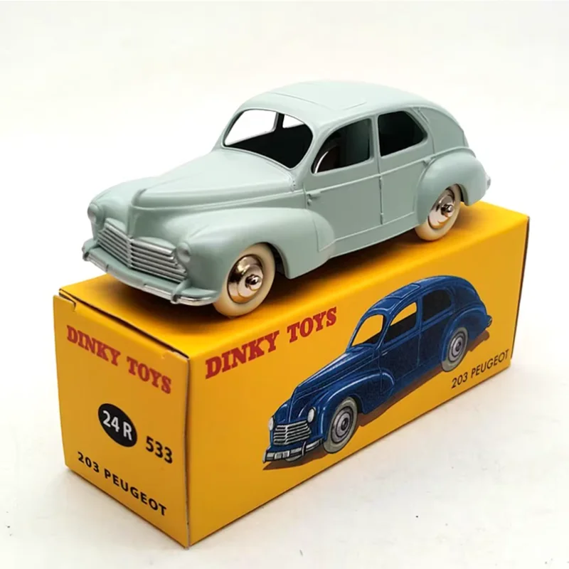 Dinky Toys 203 Винтажная модель автомобиля, модель автомобиля из сплава, миниатюрный металлический автомобиль, имитация подарка, коллекция для хобби, длина 8 см
