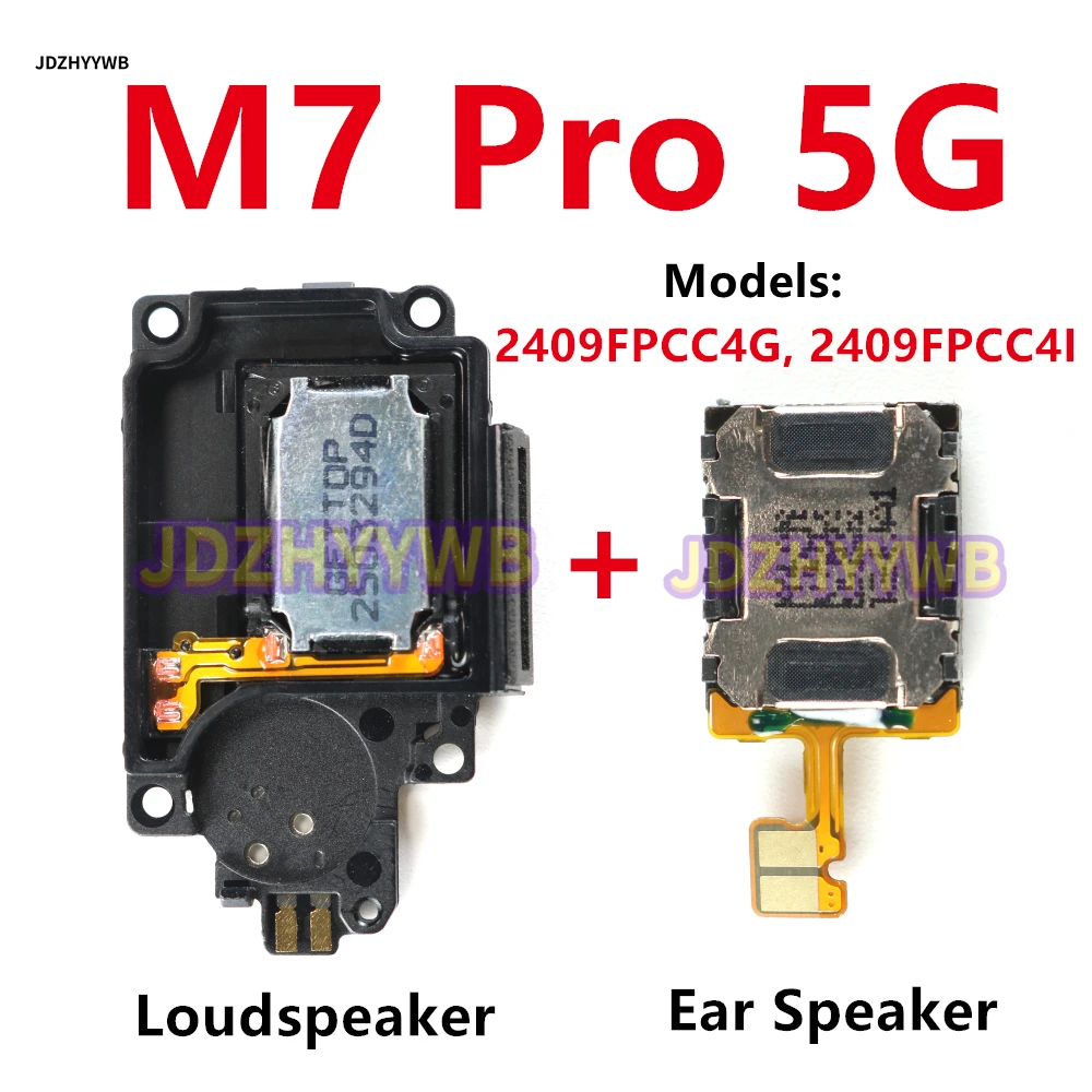 Громкий динамик, наушники для Xiaomi Poco M7 Pro 5G M7Pro, верхний динамик, нижний динамик, кольцо зуммера