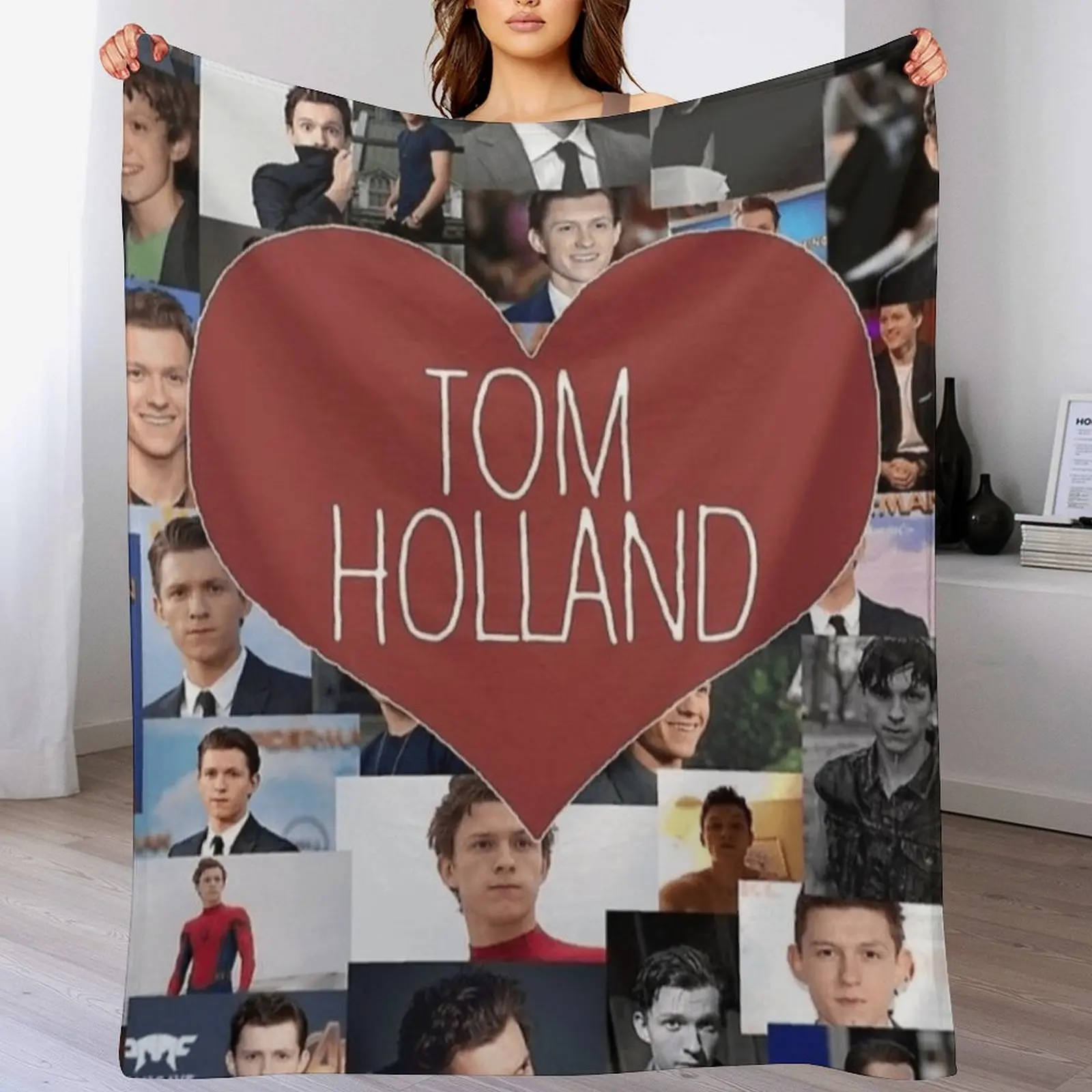 Одеяло Tom Holland, наклейки, пледы, одеяла, украшения диванов, роскошные пледы