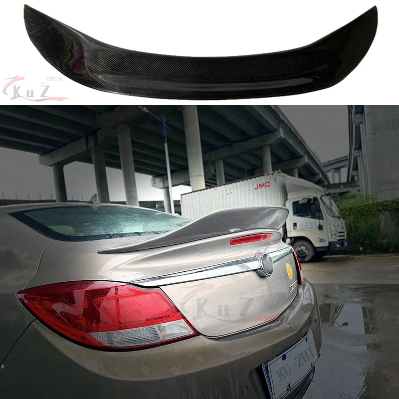 Фото Для Buick Regal Opel Year Vauxhall 2009-2013 модифицированный спойлер из искусственного волокна стильный задний спойлер JDM №5