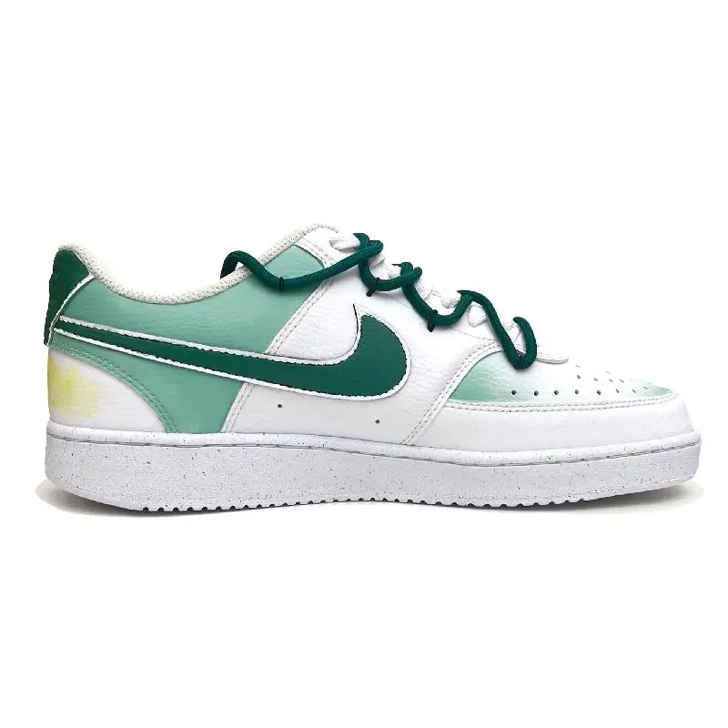 Фото 【Настроить】Nike Court Vision 1, обувь для скейтбординга, мужские кроссовки, DH2987-101 №2