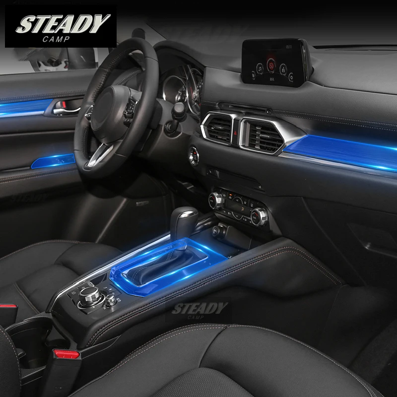 Прозрачная центральная консоль для Mazda CX-5 2017-2022 2023, аксессуары для ремонта автомобилей от царапин