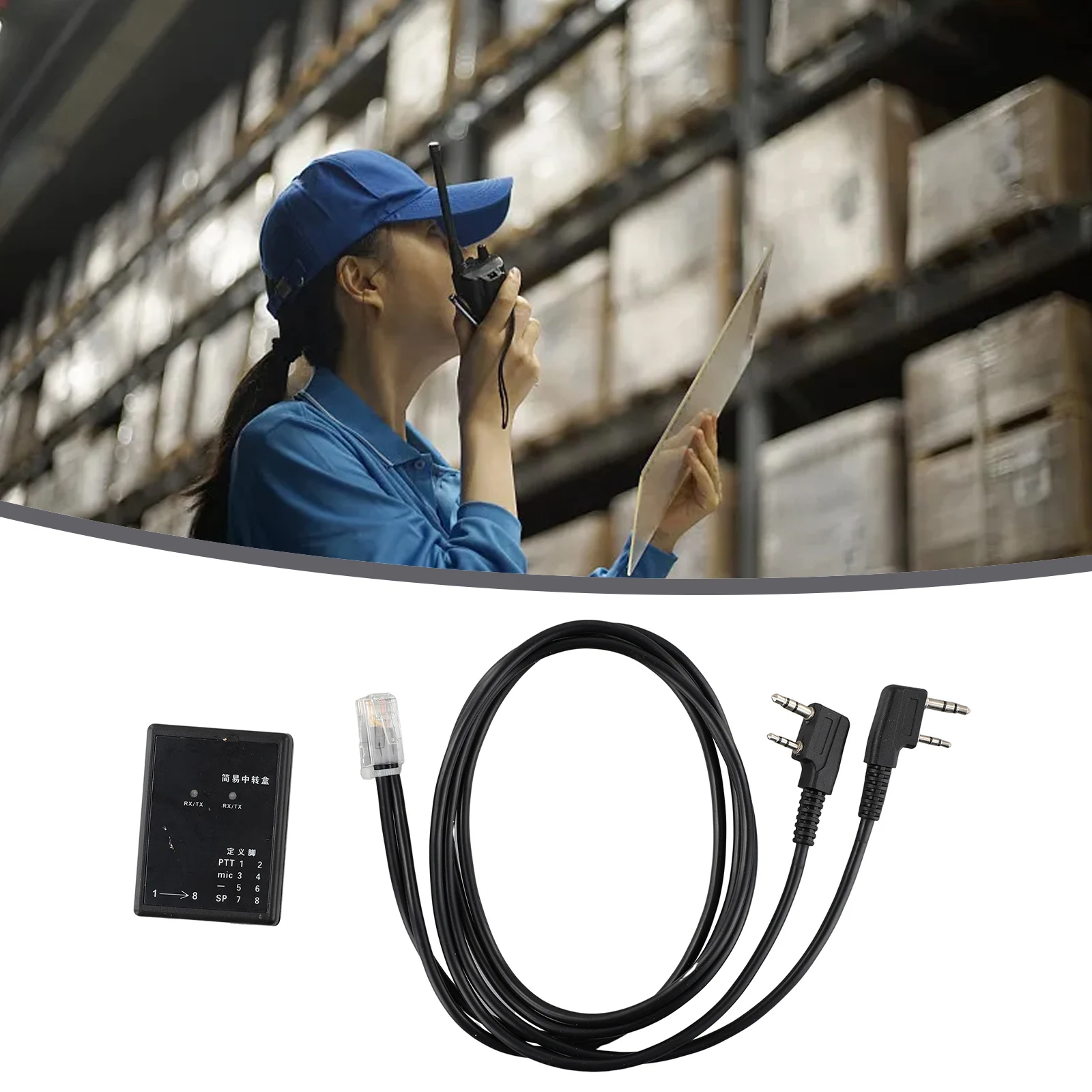 Коробка повторителя для BAOFENG TYT WOUXUN KIRISUN HYT Walkie Talkie двунаправленная радиостанция U-V V-U Cross Band K Plug DIY повторитель