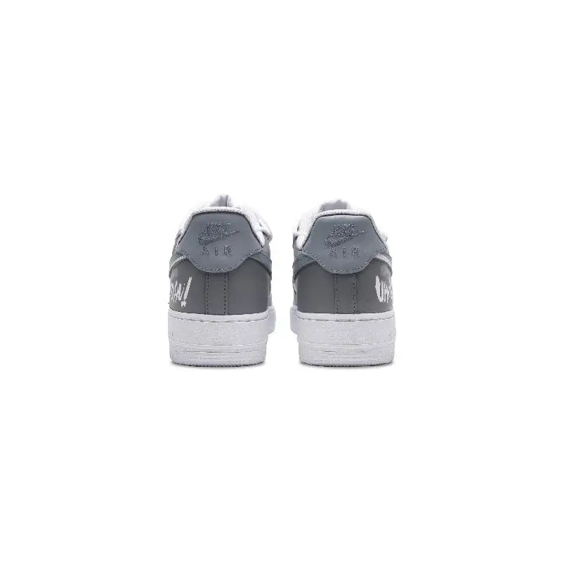 Фото 【Настроить】Nike Air Force 1 Обувь для скейтбординга Мужские низкие белые кроссовки CW2288-111 №5