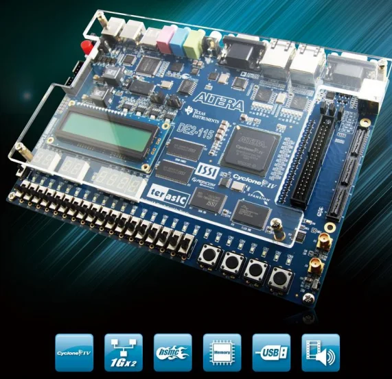 Б/у DE2-115 (4 ce115) CYCLONE IV Altera FPGA P0059