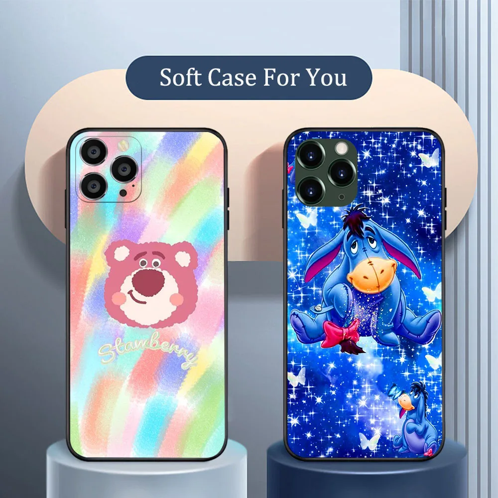 Фото AI-29 Winnie Lotso Eeyore, мягкая модель для VIVO V23E V23E V25 PRO V25E V27 V27E V29 Y01 Y02 Y02S Y17S Y21T Y22S Y35 Y36 №5
