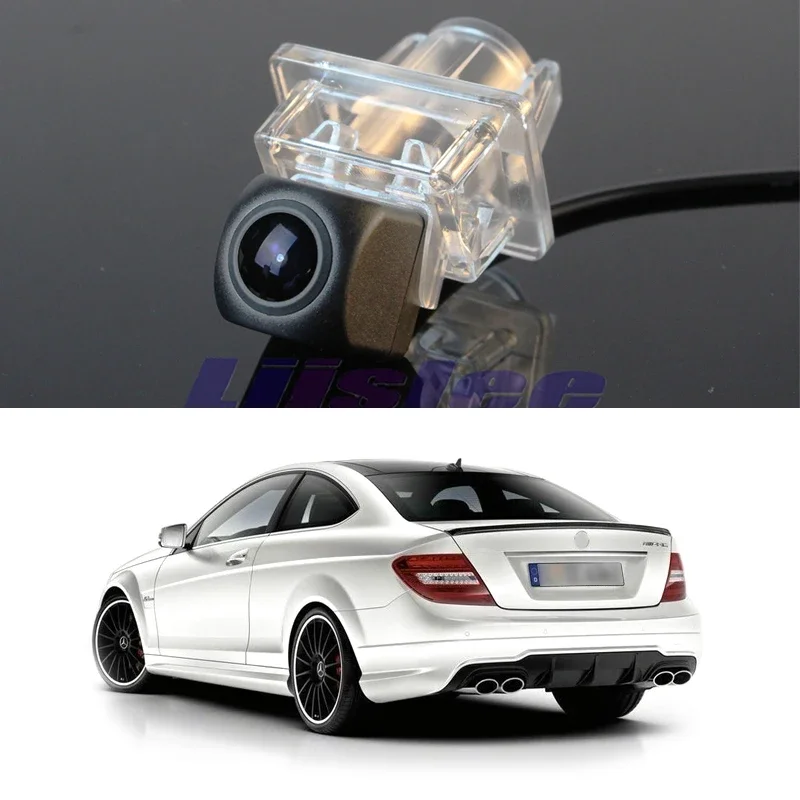 Автомобильная камера заднего вида для Mercedes Benz C W204 2007 ~ 2014, камера заднего вида, AHD CCD, водонепроницаемая камера заднего вида 1080 720