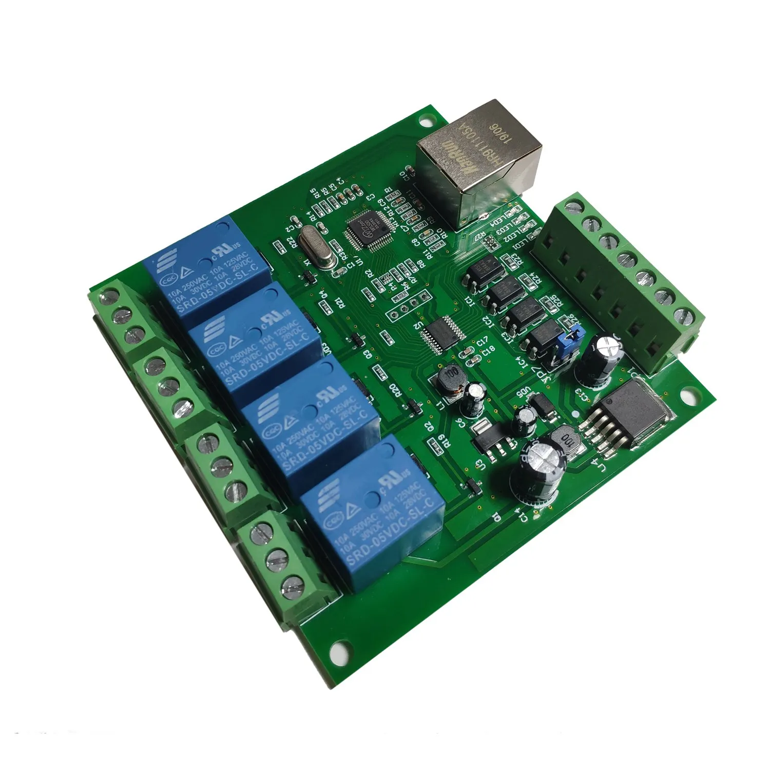 Фото Сетевой пульт дистанционного управления LAN Ethernet RJ45 TCP/IP с 4-канальным реле UDP W5500 №4
