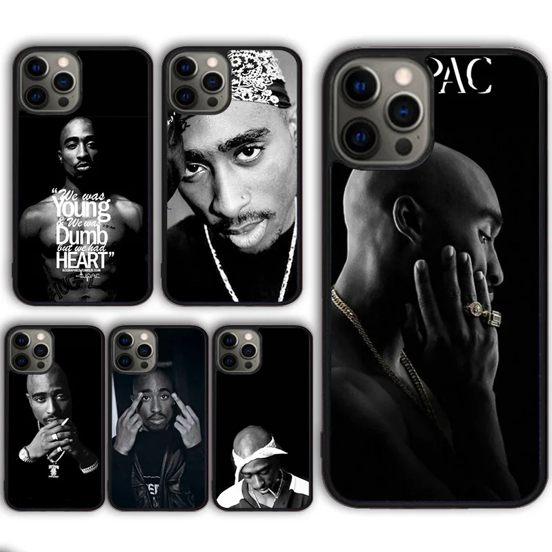 Чехол для телефона 2Pac Tupac Shakur для Apple 13 14 11 12 Mini Pro Max 6 7 8 Plus Coque Fundas Shell
