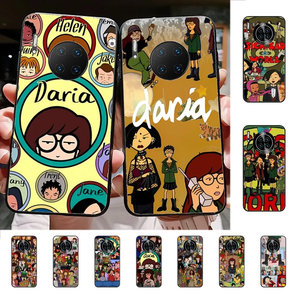 D-Daria T-The Series Phone Case For Huawei Mate 10 20 30 40 50 Lite Pro Nova 3 3i 5 6 SE 7 Pro 7SE