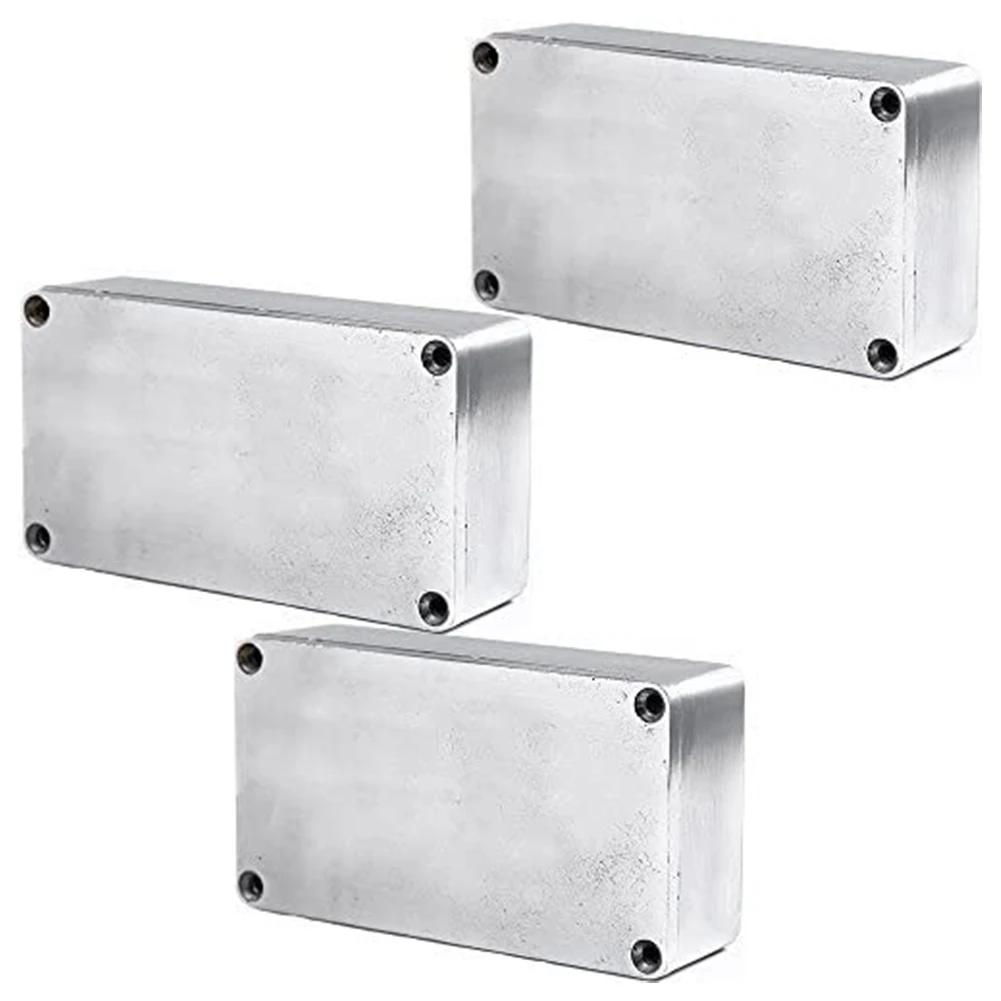 3 шт. 1590B стиль педаль эффектов для гитары алюминиевый корпус Stomp Box для DIY комплект гитарных педалей