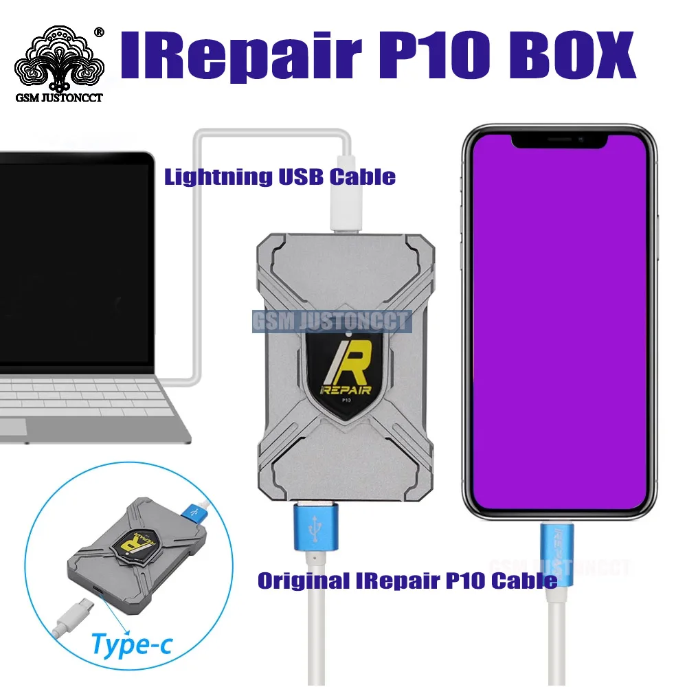 Фото Подходит для IP 6, 7, 7P, 8 X серии MIJING IRepair P10 DFU, программатор чтения/записи без разборки, инструмент для изменения последовательного номера №3