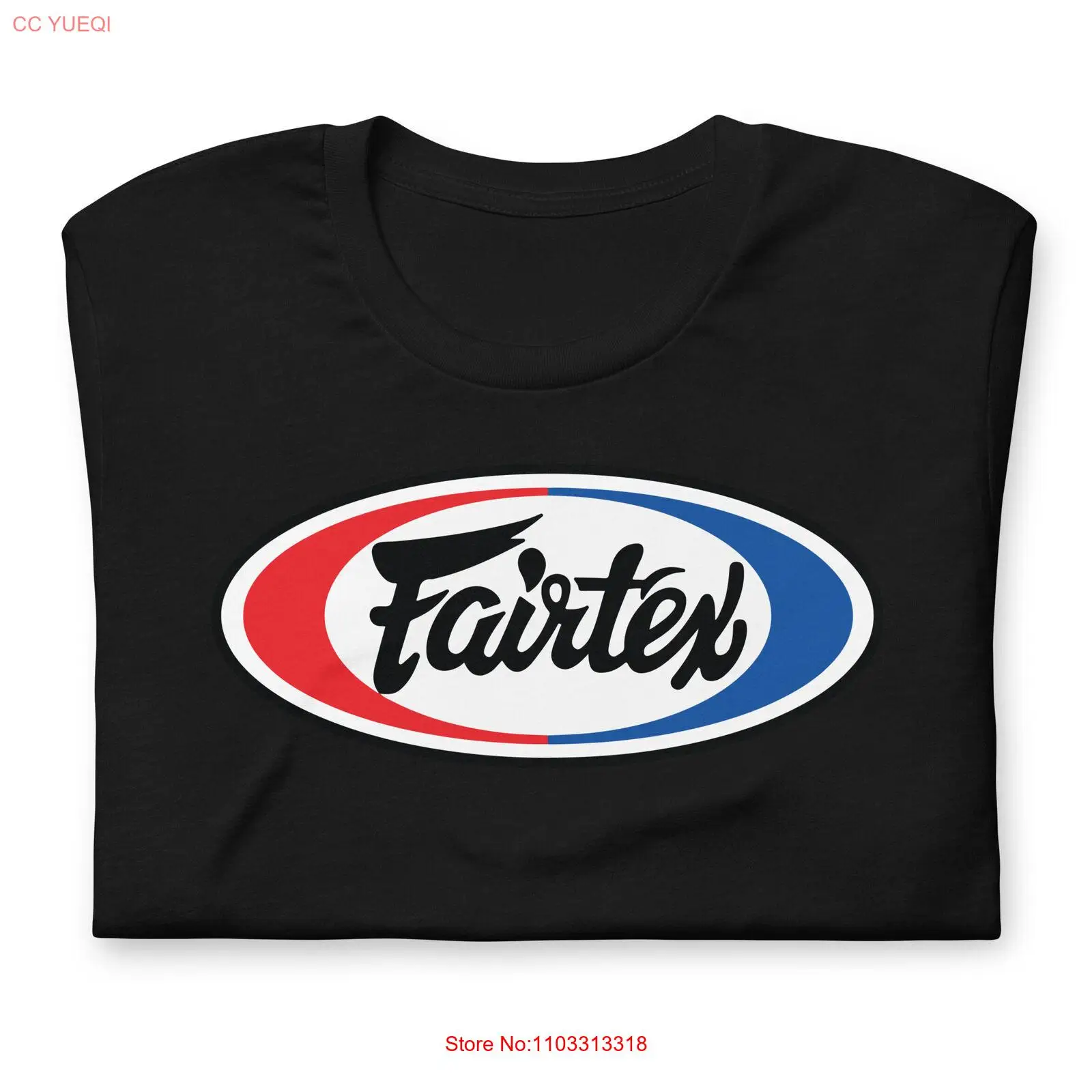 Футболка унисекс с логотипом Hot Fairtex Be Inspired, черная и темно-синяя, размер S-5XL