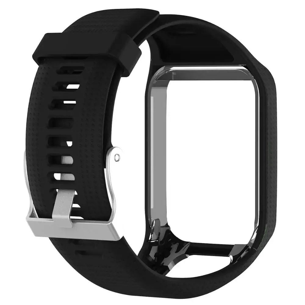 Силиконовый ремешок для Tomtom Runner 2 3, запасной смарт-браслет для кардио-музыки, спортивный браслет для Tom Adventurer (art.: 3920c59f77ab9) - 3920c59f77ab9
