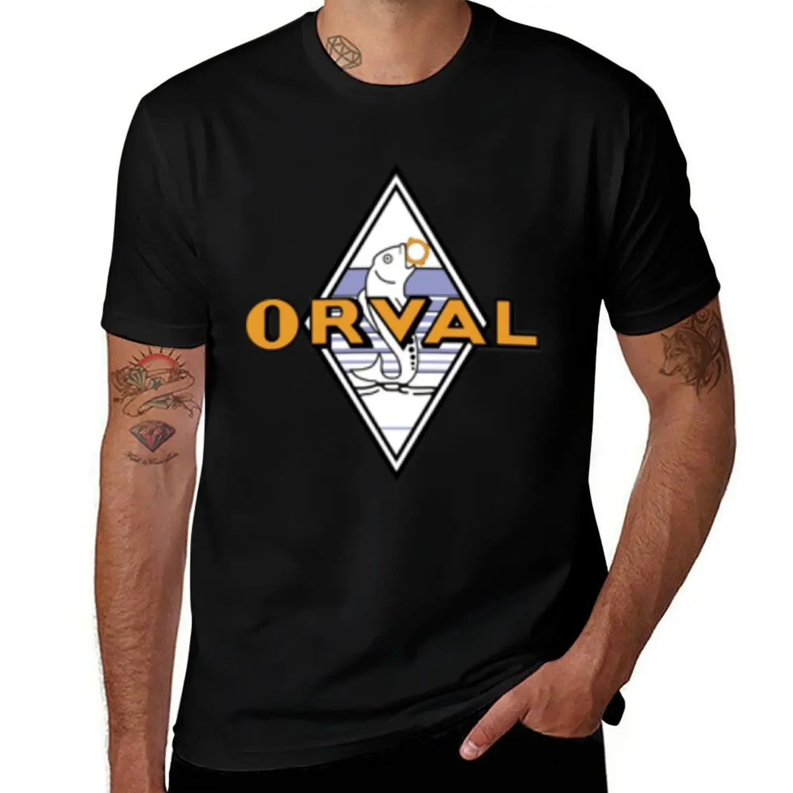 Orval T-Shirt boys animal print summer tops oversizeds heavy weight t shirts for men