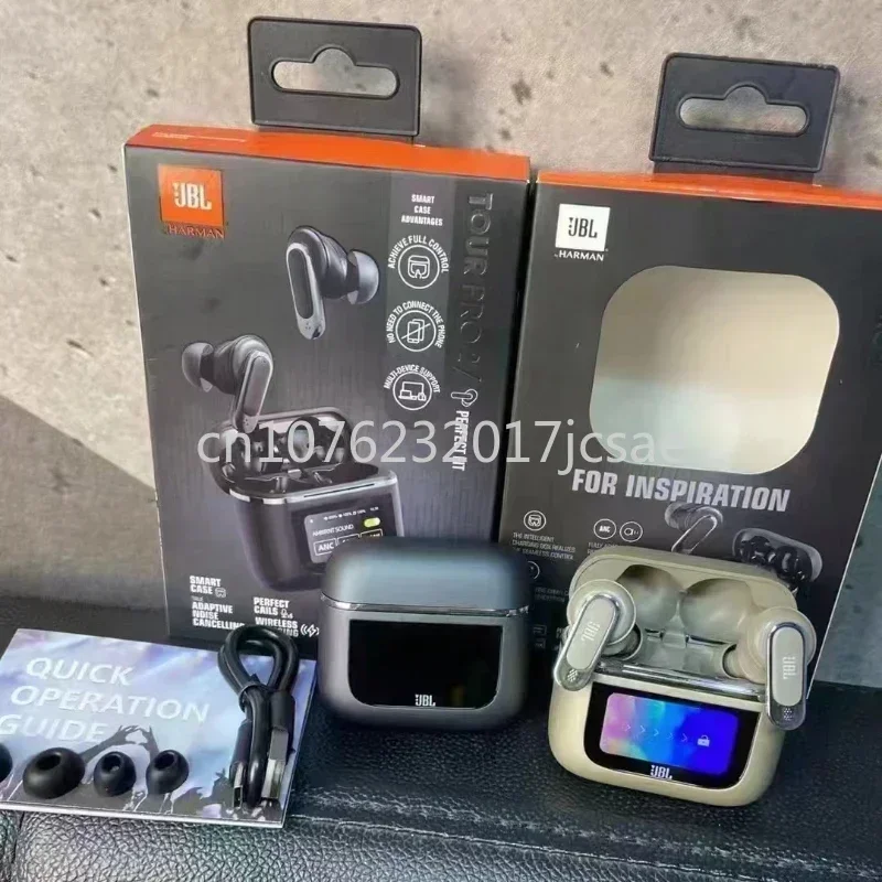 Оригинальные беспроводные Bluetooth-наушники JBL Tour PRO 2, стереонаушники, спортивные наушники с умным ЖК-экраном, версия HK (art.: 3920ce67847d0) - 3920ce67847d0