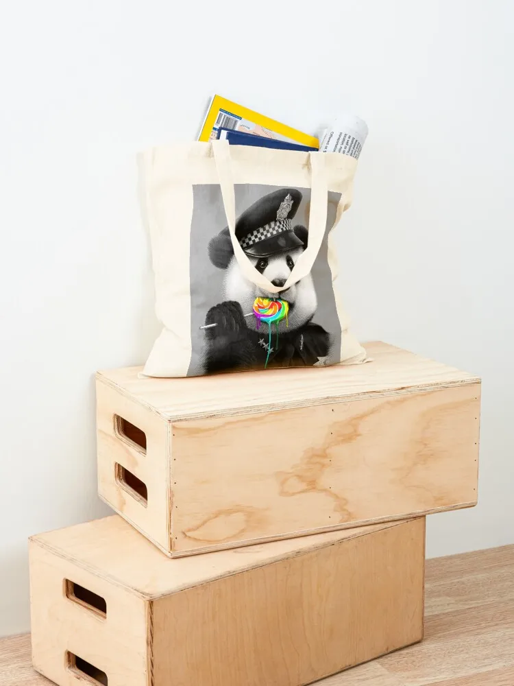 LOLLYPOP COP Tote Bag Настраиваемая сумка-тоут Многоразовые сумки Сумки на заказ Женские сумки (art.: 3920d238deec5) - 3920d238deec5