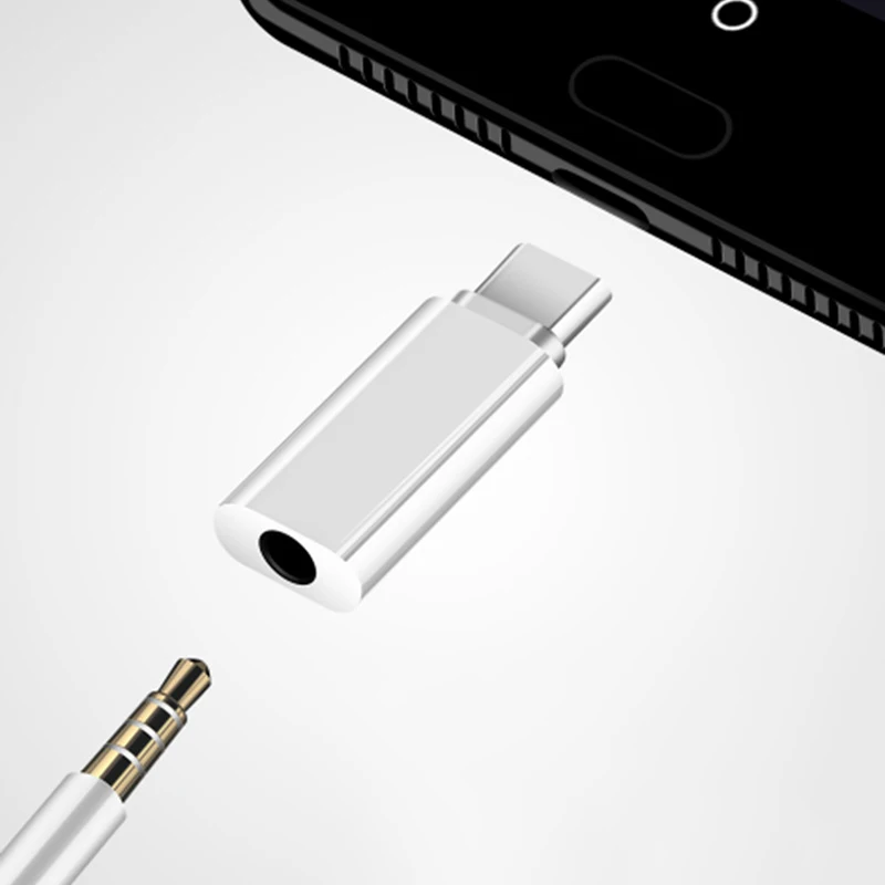 Фото Адаптер для наушников типа C с USB C на разъем 3,5 мм №3