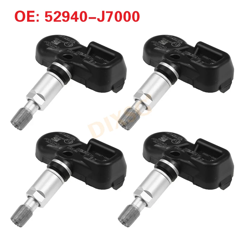 4 шт. автомобильный датчик TPMS 52940J7000 PMV-CH15 датчик контроля давления в шинах для Kia Forte Ceed (CD) K3 TPMS 433 МГц 2019-2020 гг.