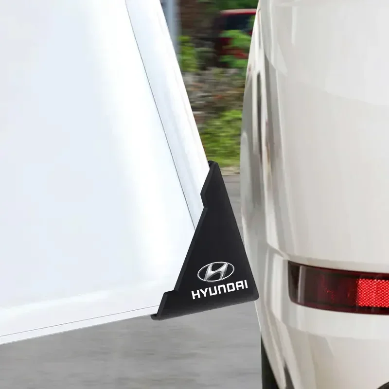 Фото Для Hyundai Elantra Santa Fe Sonata Tucson Kona Accent Genesis Getz угол двери автомобиля защита от царапин защитная наклейка наклейки №5