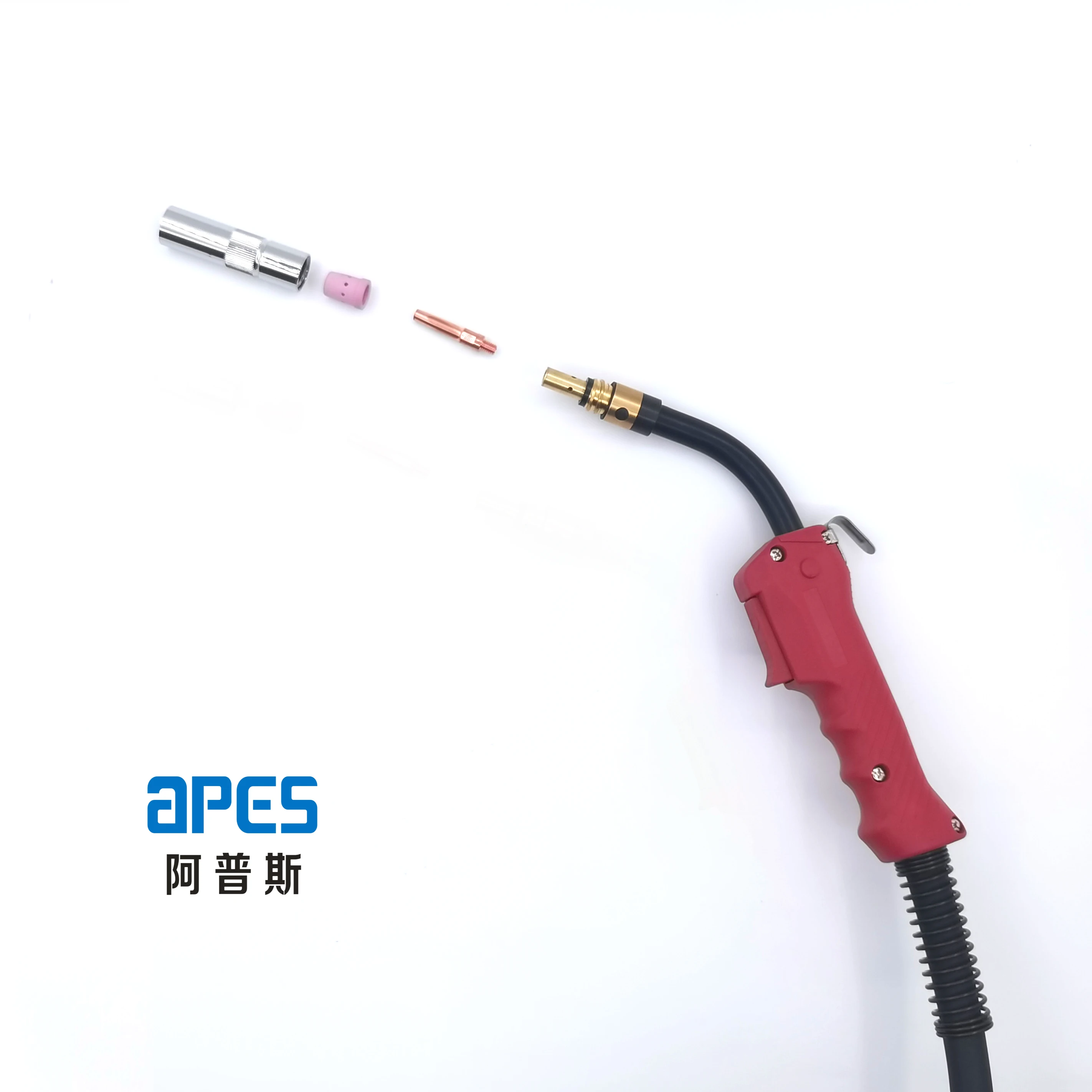 MIG welder фонарь 350A Pana с воздушным охлаждением, Европейский разъем для сварки, 3 метра