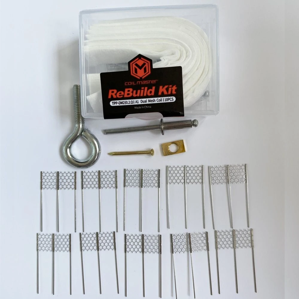Coil Master ReBuild Kit(ремкомплект) для  VOOPOO TPP-DM2 0.2 ohm  DIY