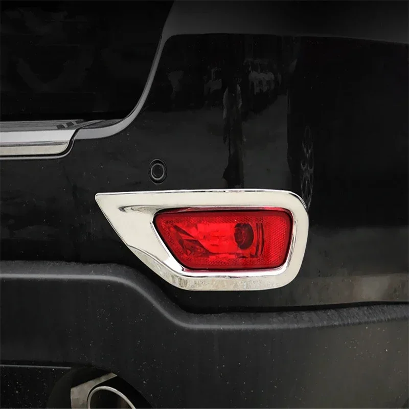 WELKINRY для Jeep Grand Cherokee WK2 4-го поколения 2011-2021 ABS Хромированная задняя противотуманная фара заднего вида